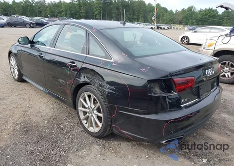 2017 Audi A6 2.0T Premium from USA, damaged, VIN WAUG8AFC0HN095279